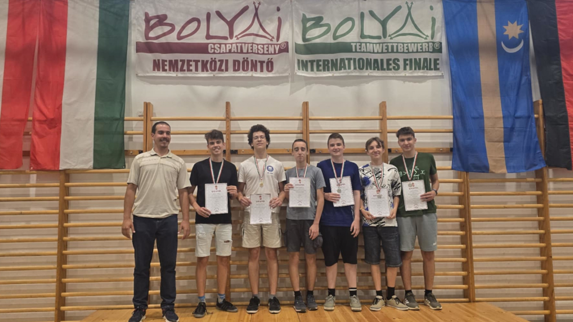 Nemzetközi sikerek a Bolyai Matematika Csapatversenyen