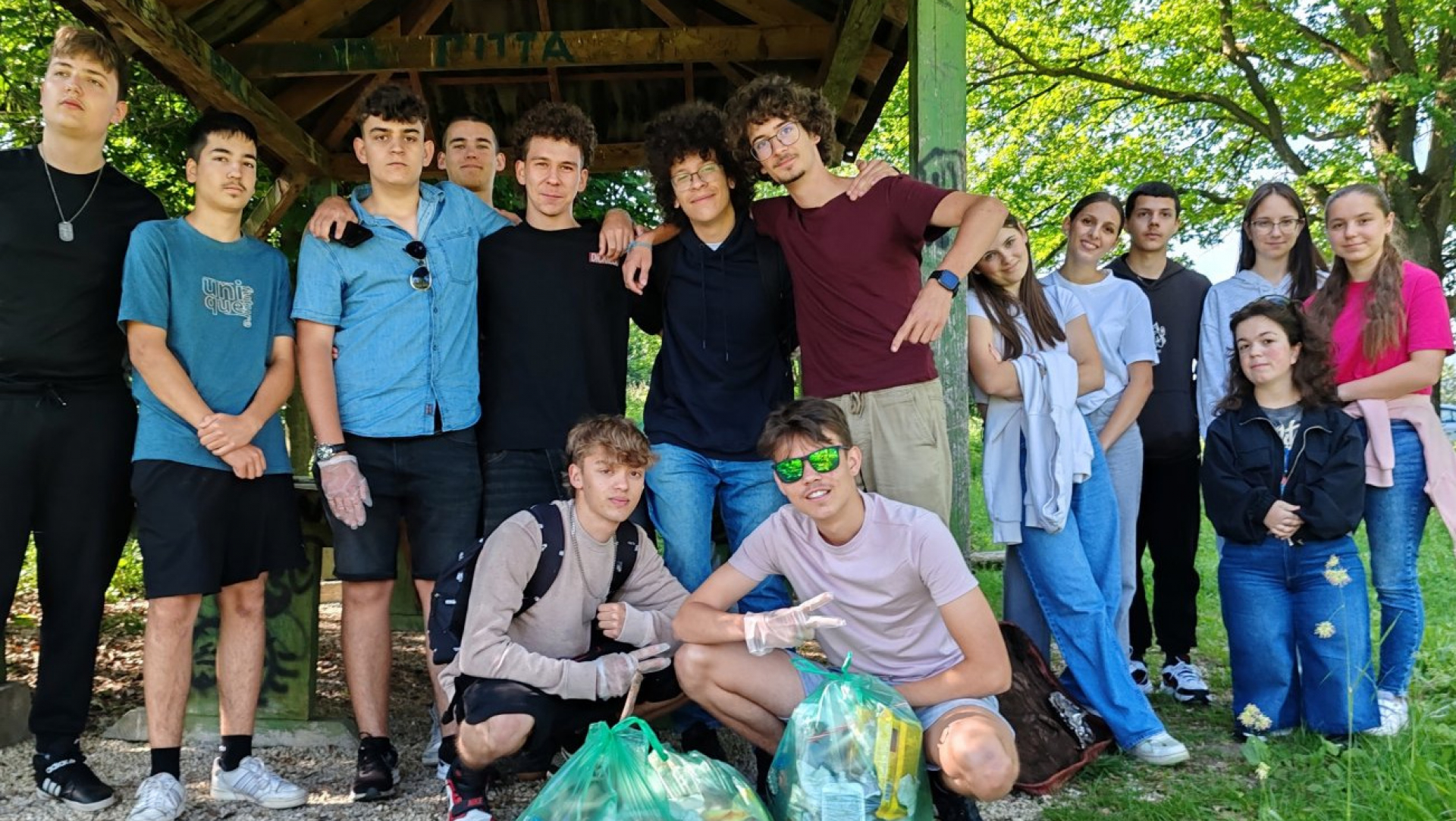 Zöld hét program a X. E osztállyal
